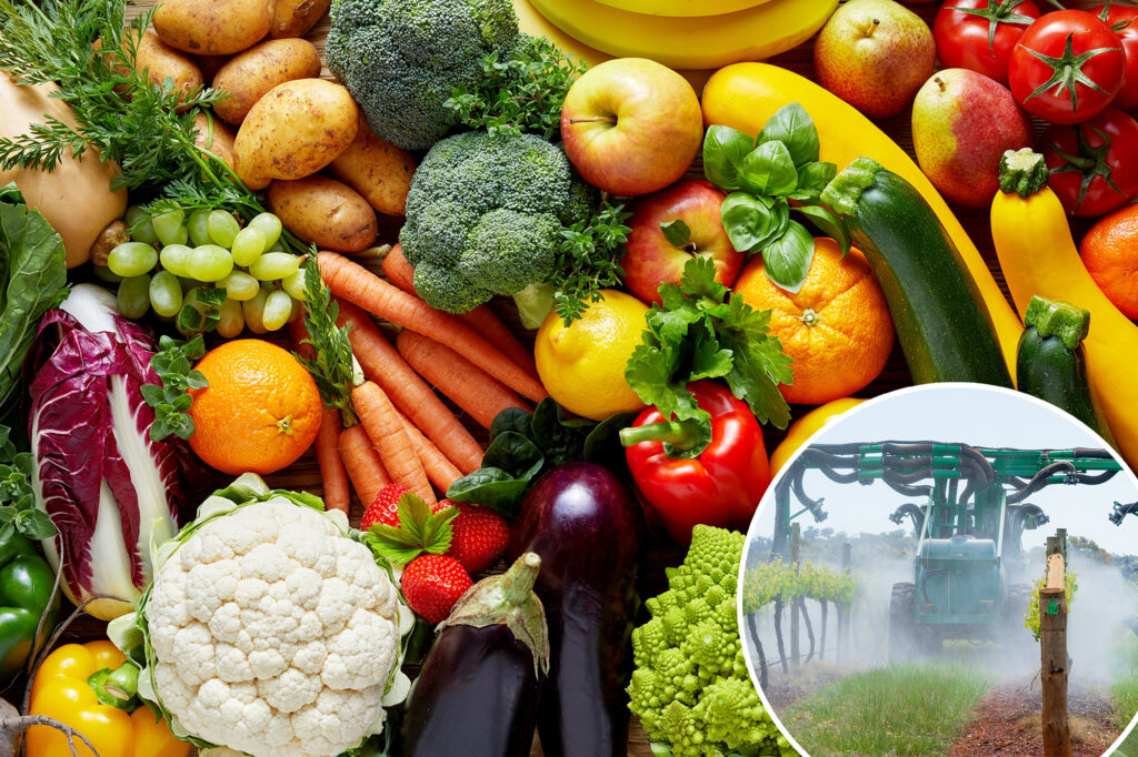 "Dirty" fruits and vegetable
