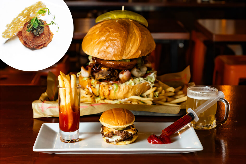 New York restaurants attending the Ozempic crowd with individual meatballs, 1 ounce burgers and caviar nativity scenes