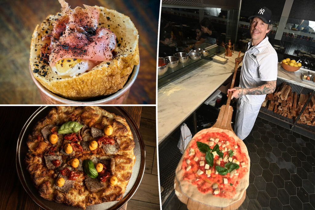 The "best" pizza in the world is not in New York, says the new list, but a large Apple Hall exceeded a large number of places in Italy
