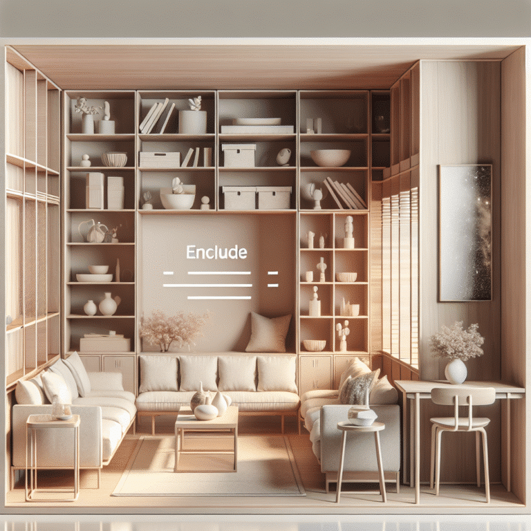 Como móveis planejados podem otimizar cada centímetro do seu espaço