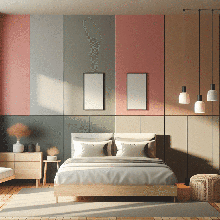 cores de parede para quarto moderno minimalista