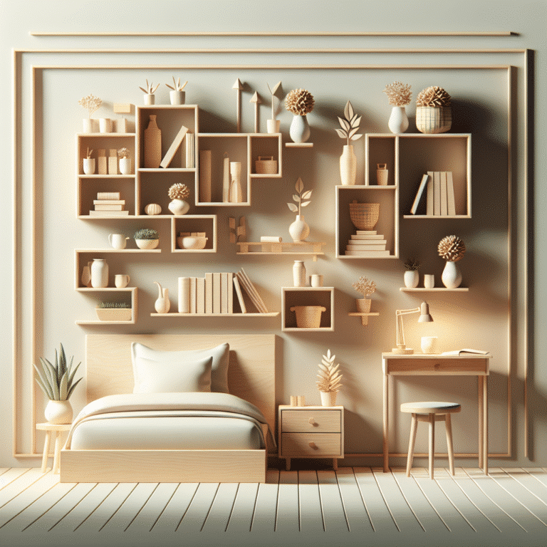 como fazer prateleiras DIY para quarto