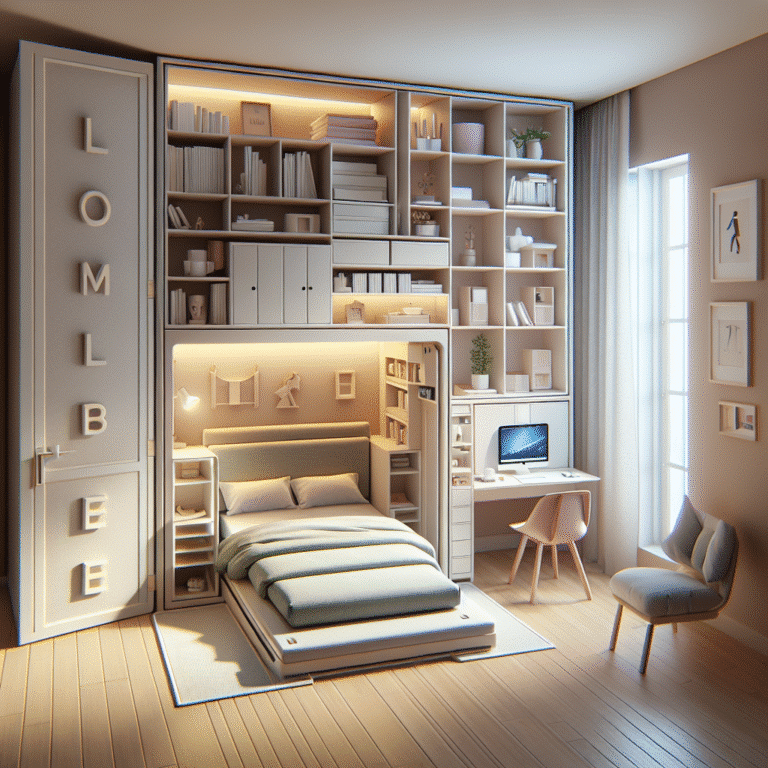 móveis multifuncionais para quartos pequenos: a solução ideal