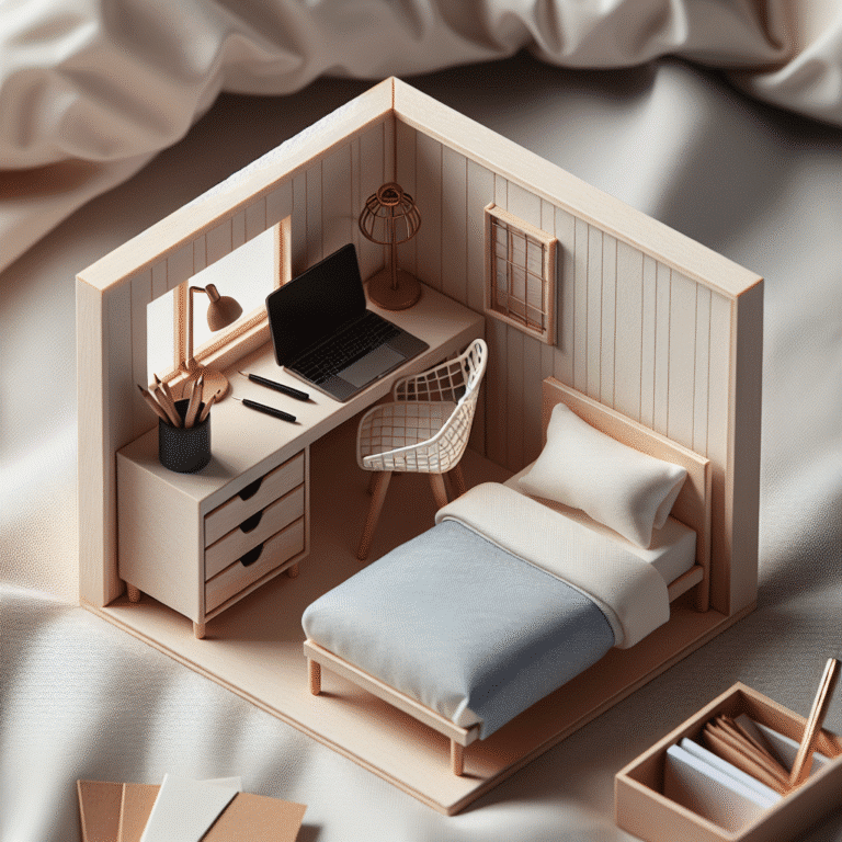 Escrivaninhas compactas: o trabalho em casa no quarto