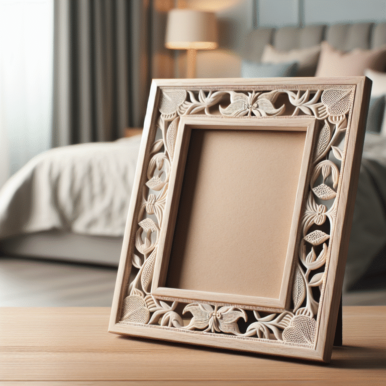 porta-retratos feitos à mão para quarto