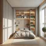 soluções criativas para quartos compactos