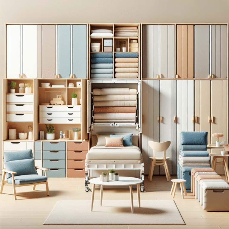 Móveis dobráveis: a flexibilidade que seu quarto precisa