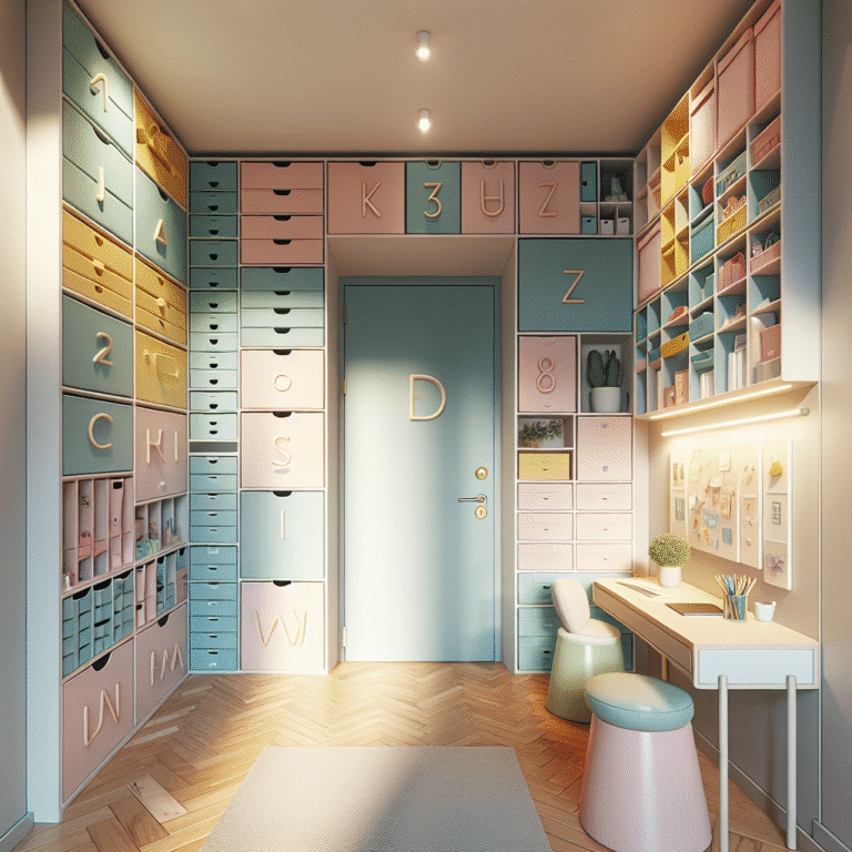 caixas organizadoras para quartos pequenos